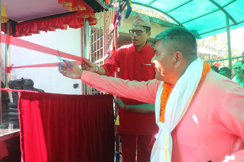 छिन्नमस्ता मन्दिर परिसरमा सेनाद्वारा निर्मित शिव मन्दिरको उद्घाटन